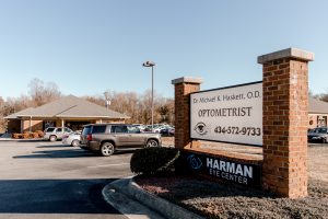 Harman Eye Center Exterior Sign - Michael Haskett